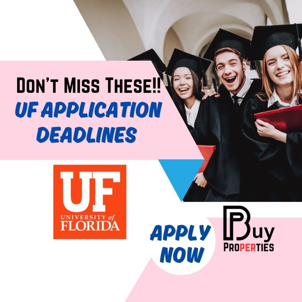 UF Application Deadlines
